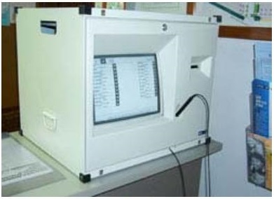 Figure 1 – Voting machine in Belgium in 1994