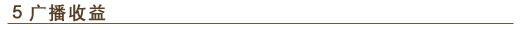 5. 广播收益